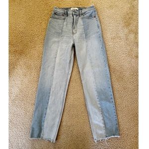 Abercrombie & Fitch The Ankle Straight Ultra High Rise jeans